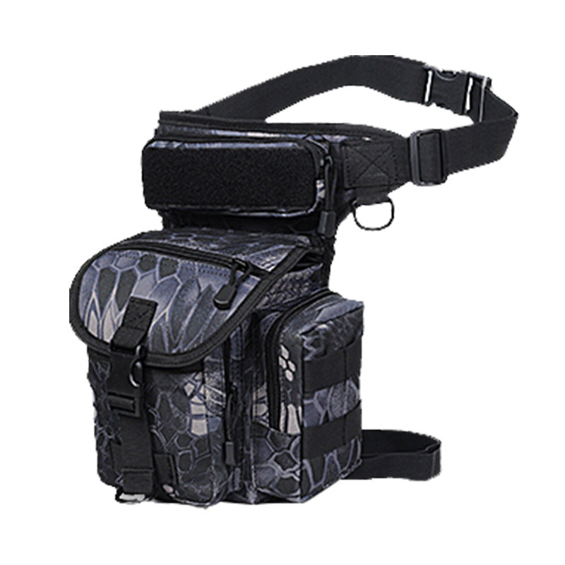 Mountaineering bag Outdoor waterproof Oxford cloth Multifunctional leg bag Tactical riding satchel Fashion sports bag Fanny pack