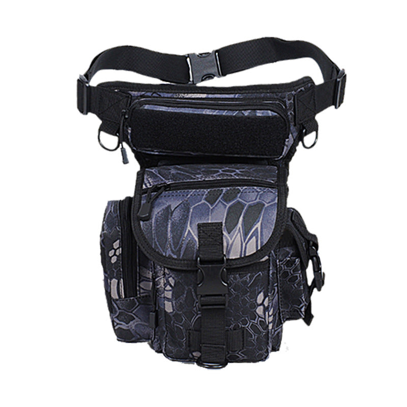Mountaineering bag Outdoor waterproof Oxford cloth Multifunctional leg bag Tactical riding satchel Fashion sports bag Fanny pack