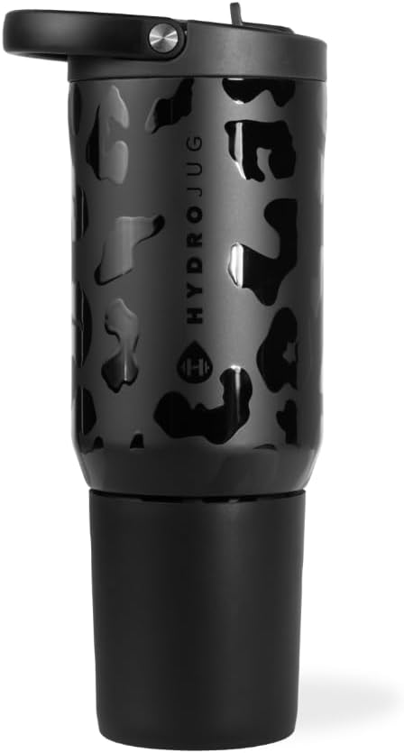 HydroJug Sport - Stainless Steel Tumbler with Straw, Vacuum Insulated, 40oz Leakproof Water Bottle, Ergonomic Design, Reusable, Dishwasher Safe, Rubber Base, Durable for Gym or Outdoors, Sage