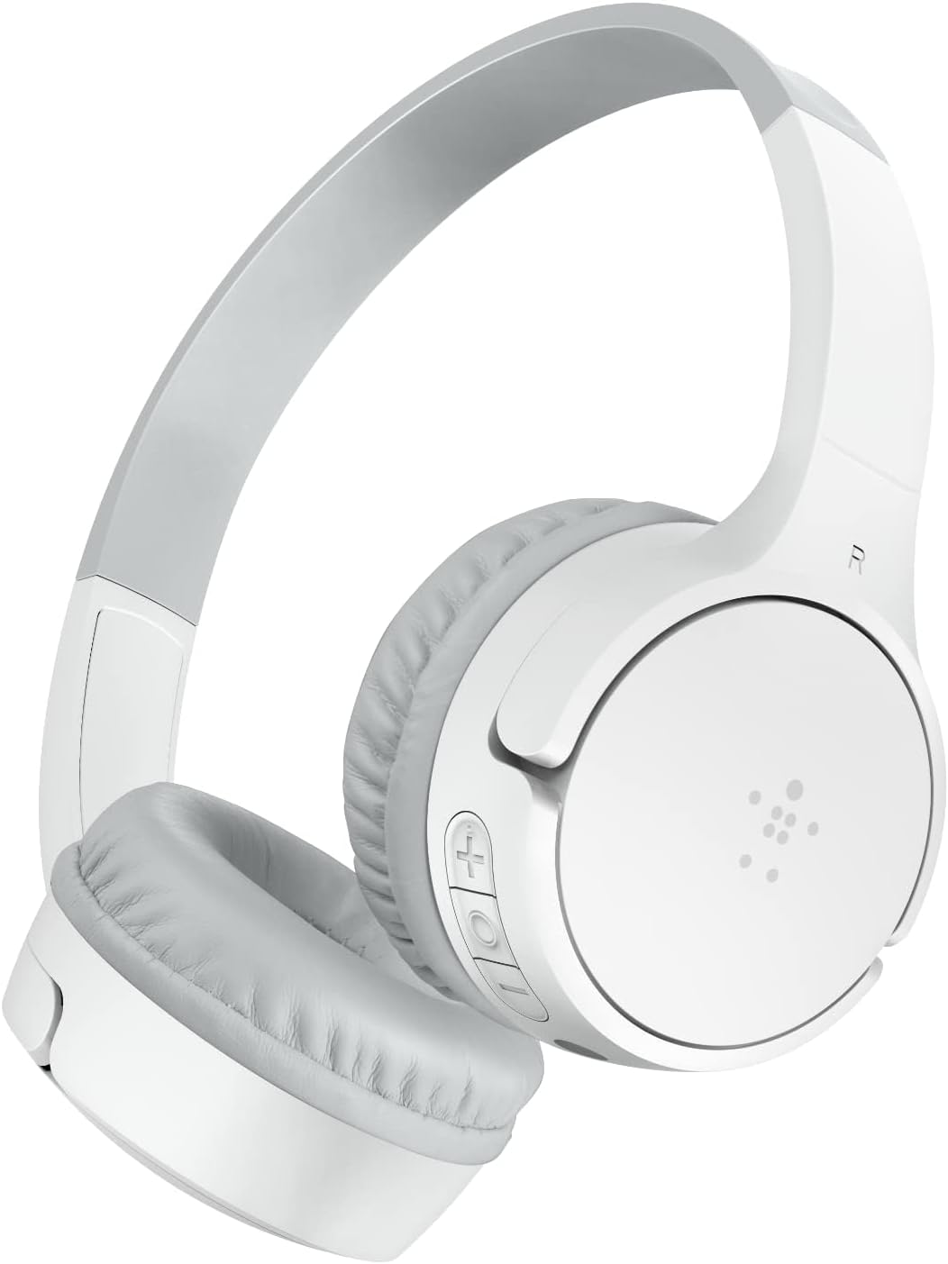 Belkin SoundForm Mini - Wireless Bluetooth Headphones for Kids with 30H Battery Life, 85dB Safe Volume Limit, Built-in Microphone - Kids On-Ear Earphones for iPhone, iPad, Fire Tablet & More - Blue