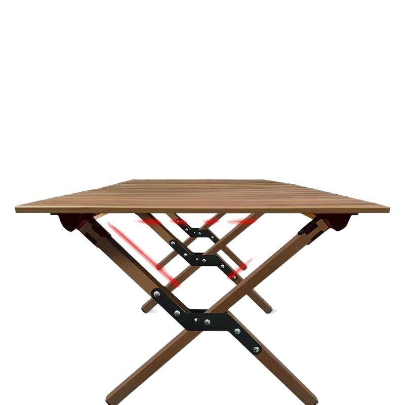 Outdoor folding table and chair egg roll table camping table and chair portable camping picnic table and chair stall table equipment set