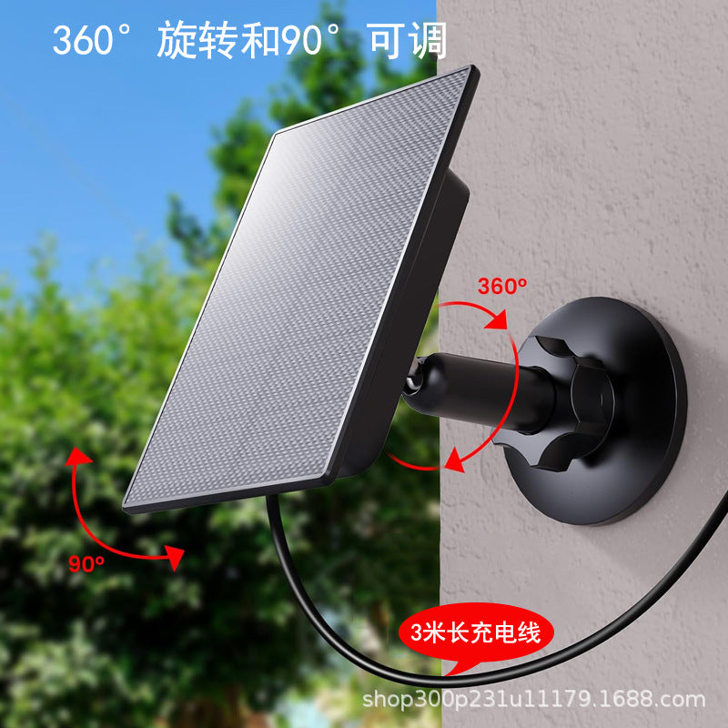 2W Monocrystalline Silicon Outdoor Solar Panel Surveillance Camera Solar Panel Rechargeable Solar Photovoltaic Panel