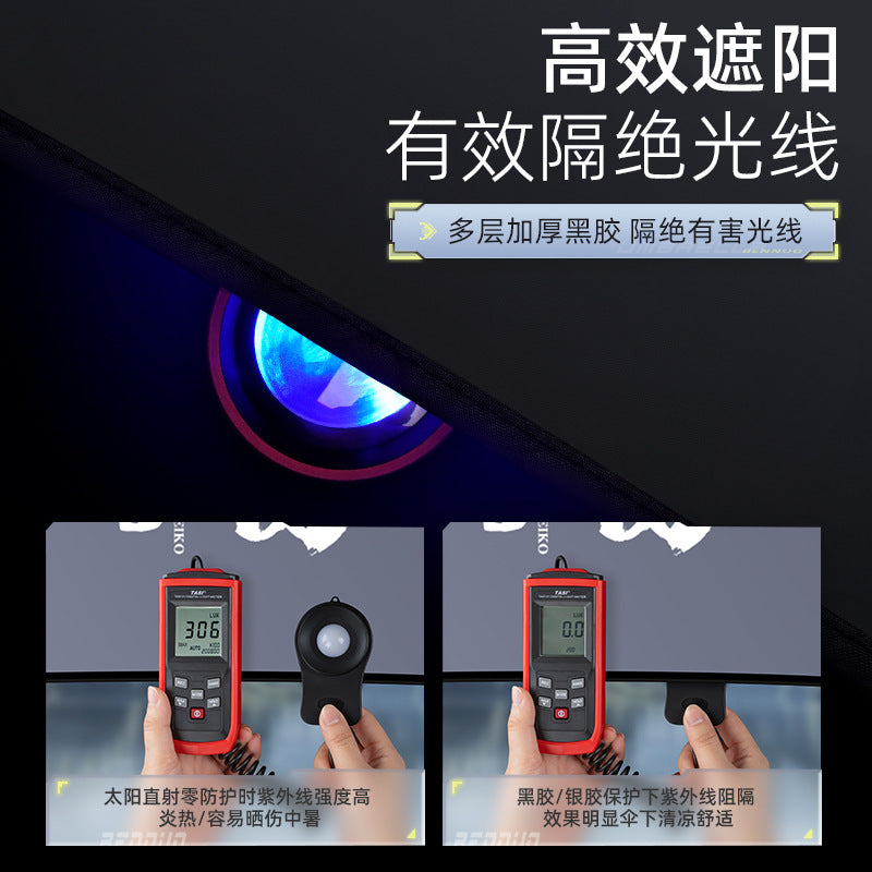 Benno's new fishing umbrella universal large fishing umbrella outdoor sun umbrella thickened sunshade sunscreen rain protection special fishing umbrella