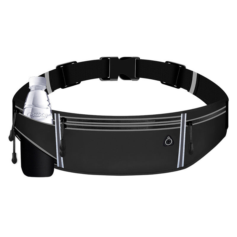 Sports fanny pack Men's running equipment Mobile phone fanny pack Ultra-thin multi-functional kettle belt Women's outdoor waterproof fitness bag