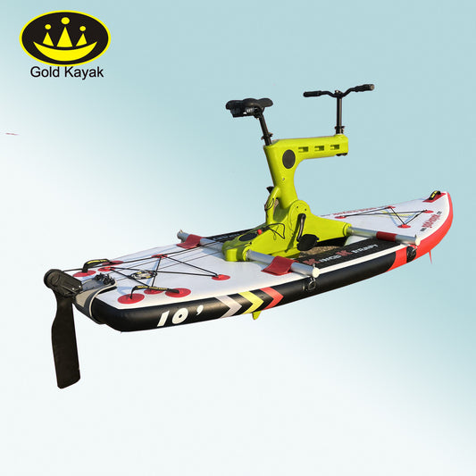 2024 popular water bike, human power system, single bicycle without power supply, double self-propelled