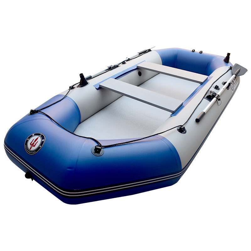 Source factory direct sales inflatable rubber boat clip net boat fishing kayak inflatable boat 2/7 people can stand
